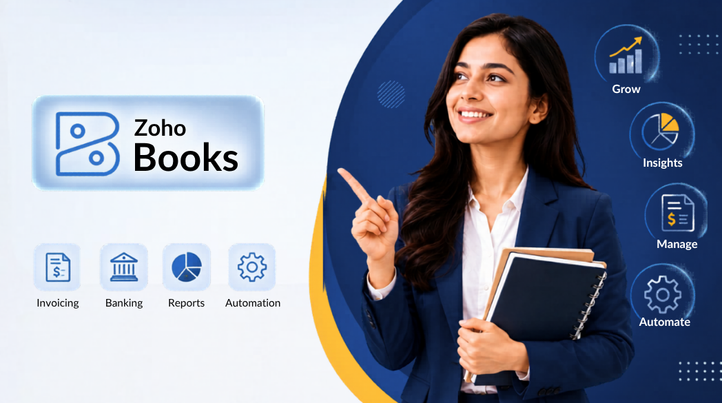 Zoho Books training program banner